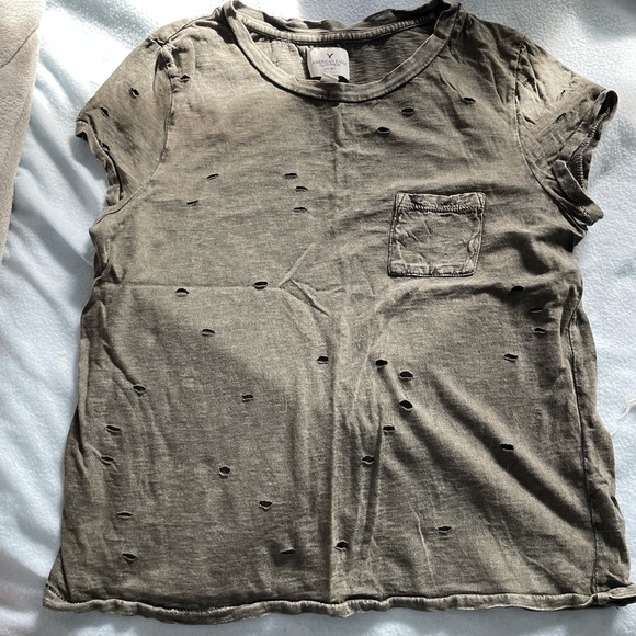 Army green American Eagle t-shirt - xsmall - Picture 1 of 3